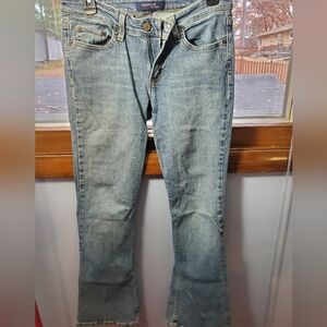 Levi's super low 518 size 7 bootcut jeans